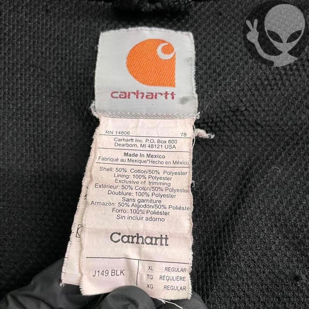 Vintage Brown Carhartt Hoodie Jacket XL - Picture 7 of 8